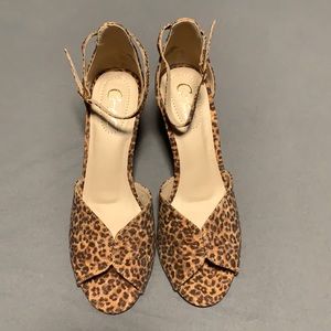 Cato’s Established 1946 Cheetah Print Heels, Size 9